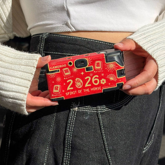 Back of Chinese New Year 2026 Horse special edition Cameroo film camera