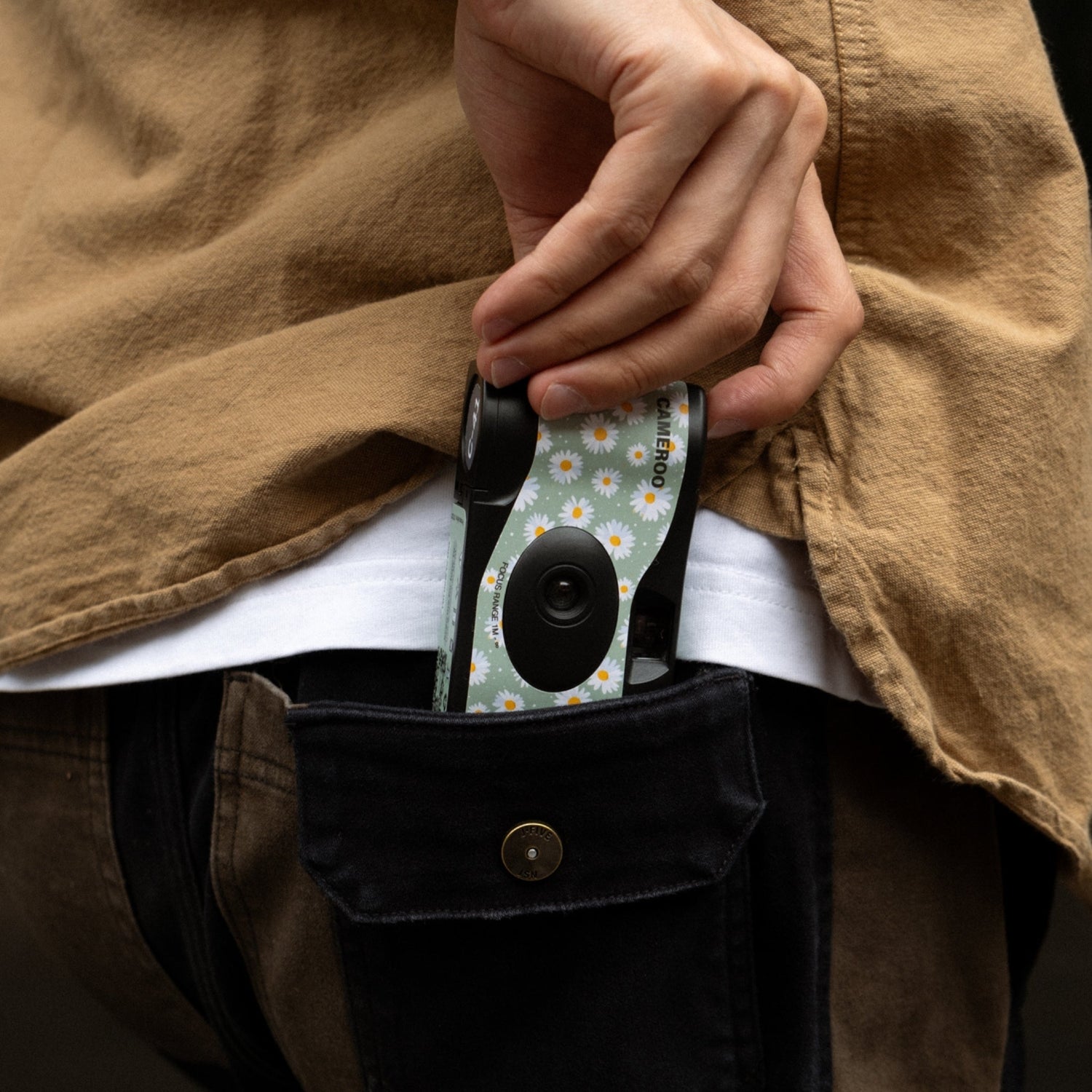 Cameroo film disposable camera designed for travel and special occasions