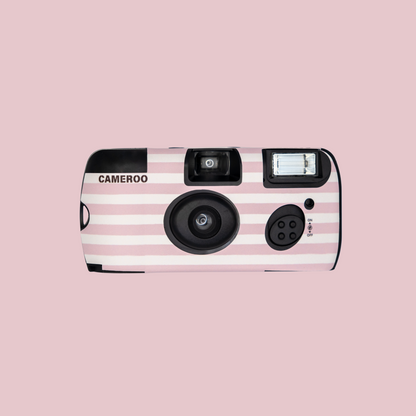 Cameroo Disposable Camera - Soft Stripe